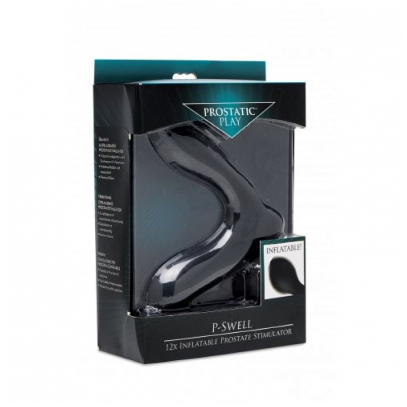Vibrador de la próstata inflable P-Swell 12x