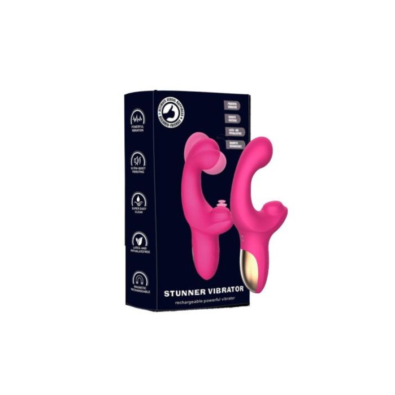 VIBRADOR DE PUNTO G CON FUNCIÓN DE TOQUES