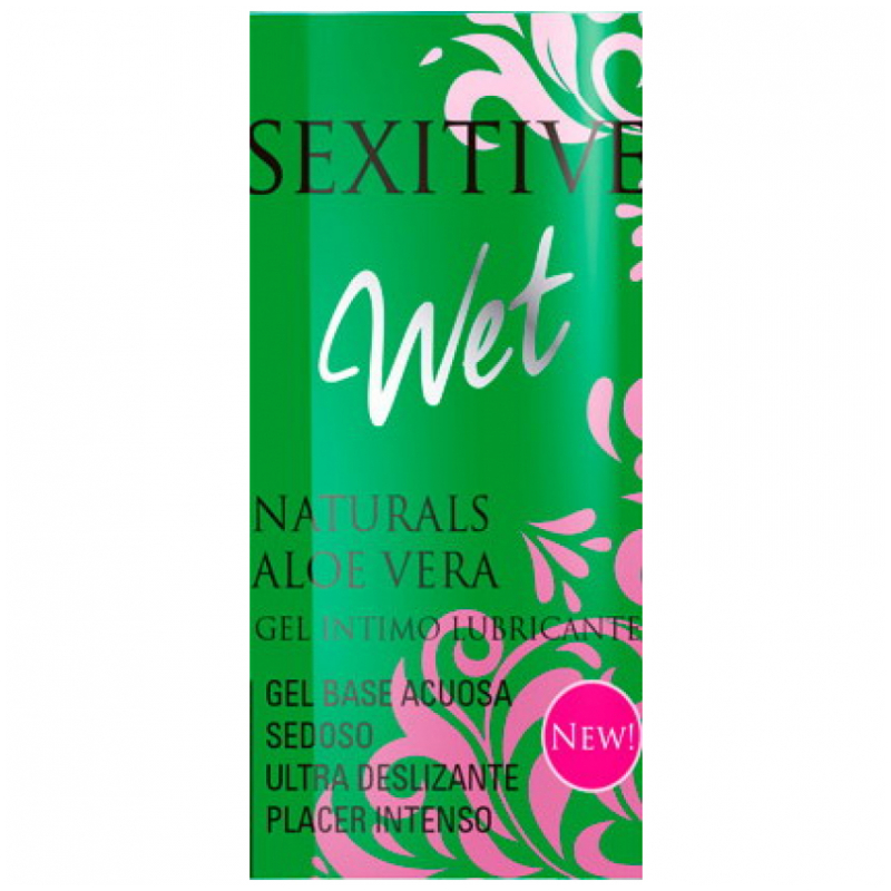 Wet Gel Lubricante Naturals Aloe Vera