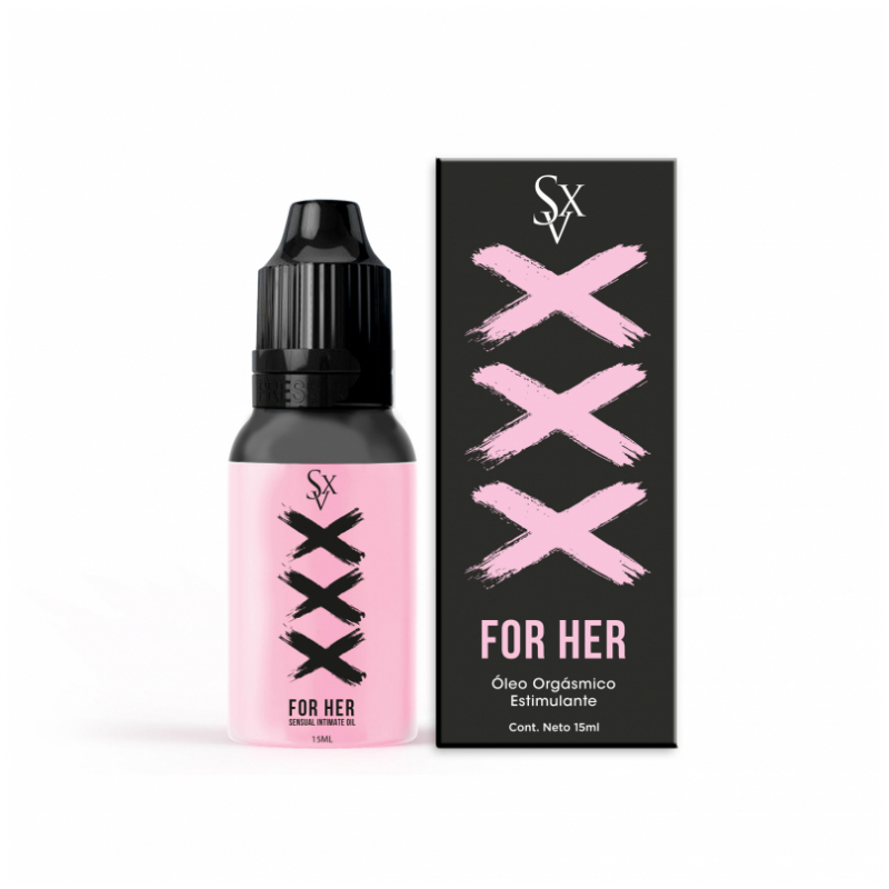 XXX FOR HER, Oleo Orgásmico Estimulante