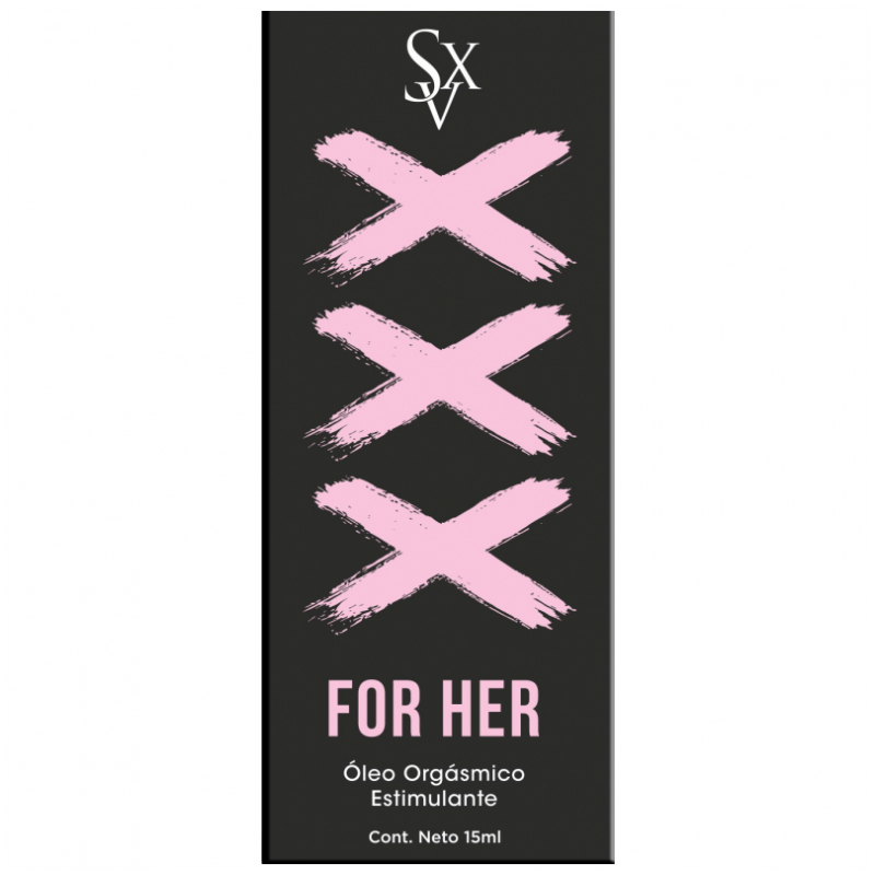 XXX FOR HER, Oleo Orgásmico Estimulante